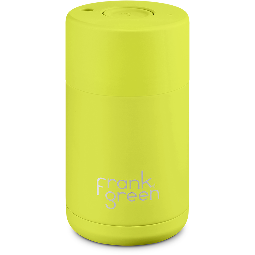 Frank Green 10oz Reusable Cup - Neon Yellow