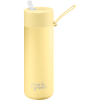 Frank Green 20oz Reusable Bottle - Straw Lid - Buttermilk