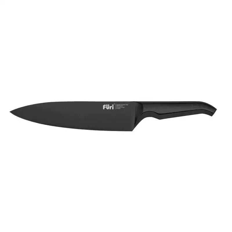 Furi Pro Jet Black Cooks Knife 20cm