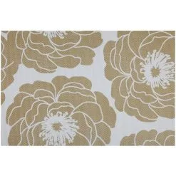 Maxwell And Williams Placemat Camellia 45cm X 30cm - Gold