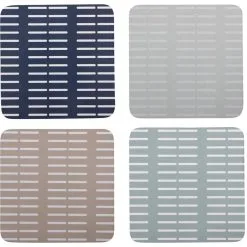 Maxwell And Williams Halsie Cork Back Coaster 10.5cm Set Of 4 Gift Boxed