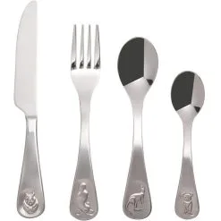 Maxwell And Williams Childrens Cutlery Set - 4 Piece Set - Koala And Friends