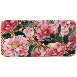 Maxwell And Williams Teas And CS Silk Road Rectangle Platter 25X12cm - Cherry Red