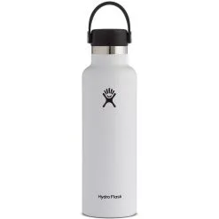 Hydro Flask 21oz Standard Mouth Flex Cap - White