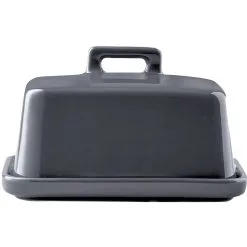 Maxwell And Williams Epicurious Butter Dish Grey Gift Boxed