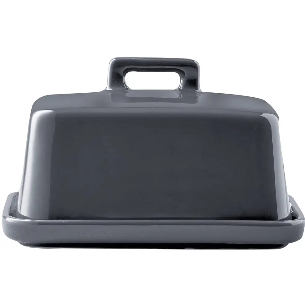 Maxwell And Williams Epicurious Butter Dish Grey Gift Boxed