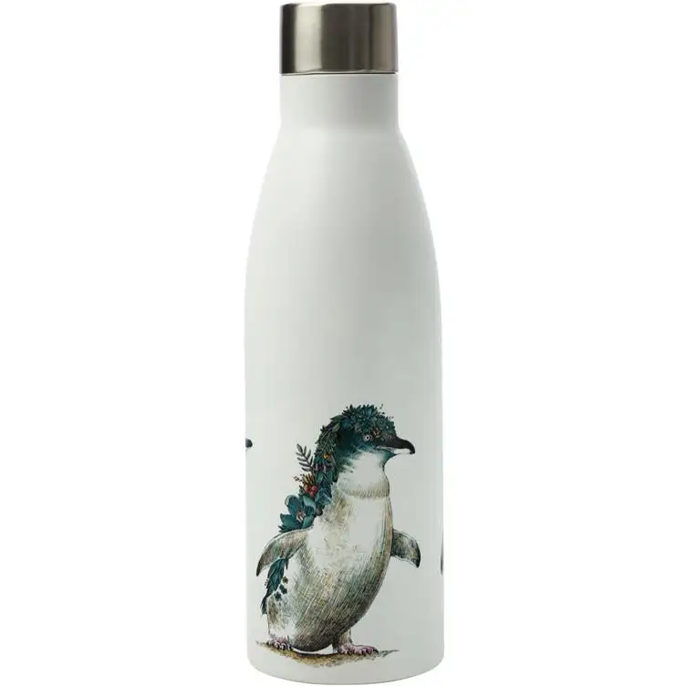Maxwell And Williams Marini Ferlazzo Double Wall Insulated Bottle 500ml - Penguin Parade