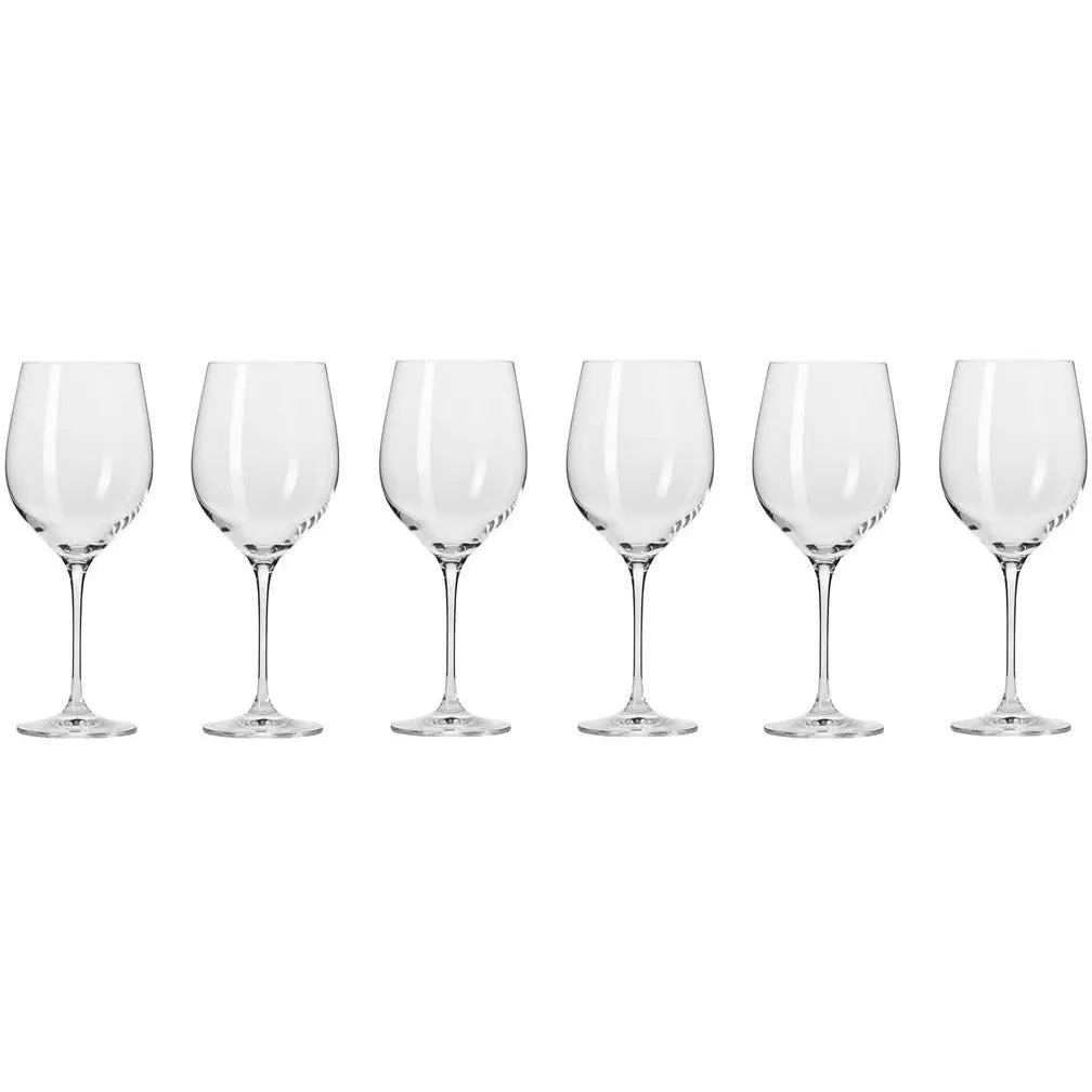 Krosno Harmony Wine Glass 450ml - 6 Piece Set