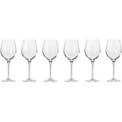 Krosno Harmony Wine Glass 370ml - 6 Piece Set