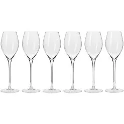 Krosno Harmony Prosecco Glass 280ml - 6 Piece