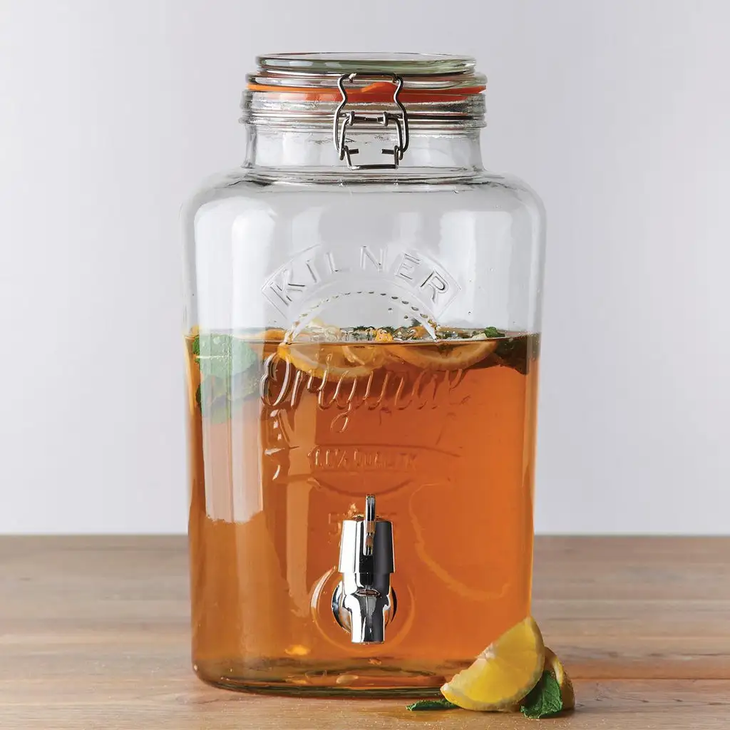 KILNER Round Clip Drink Dispenser 5L - Image 2