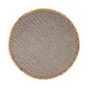 Maxwell And Williams Table Accents Placemat 38cm Round Grey Natural