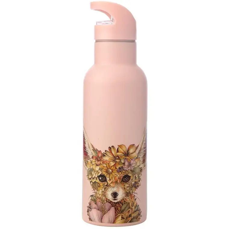 Maxwell And Williams Marini Ferlazzo Wild Planet Double Wall Insulated Bottle 500ml Fennec Fox