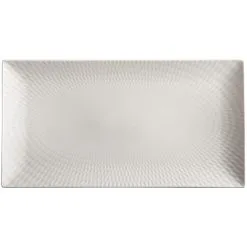 Maxwell And Williams White Basics Diamonds Rectangular Platter 35cm X 19cm