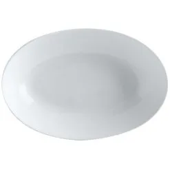 Maxwell And Williams White Basics Oval Bowl 25cm X 17cm