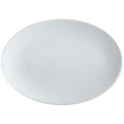 Maxwell And Williams White Basics Oval Plate 35cm X 25cm