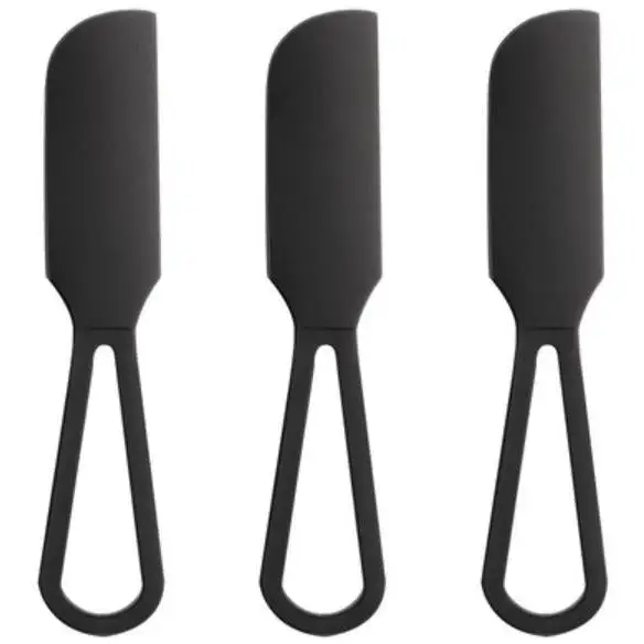 TEMPA Orson Black 3pc Spreader Knife Set
