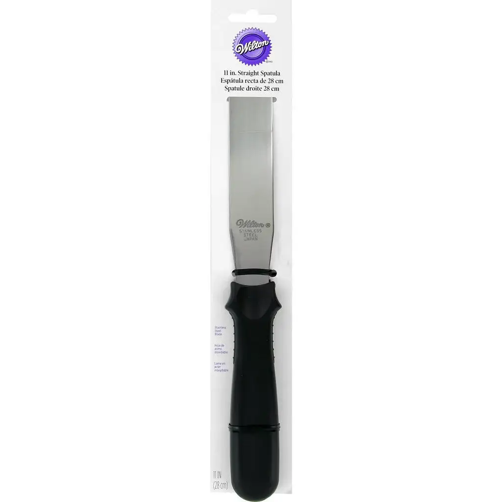 Wilton Straight Spatula 11IN - Black
