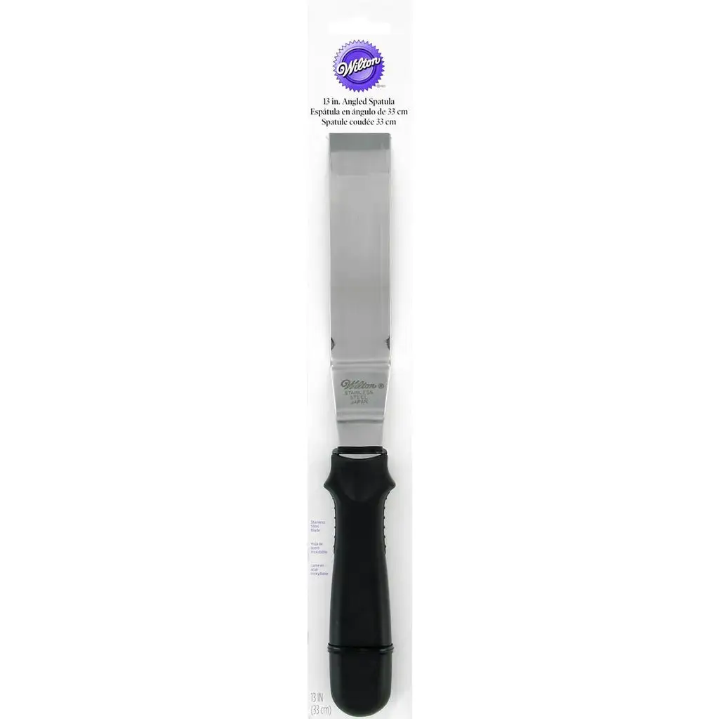 Wilton Angled Spatula 13IN - Black