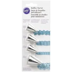 Wilton 4 Piece Ruffles Tip Set