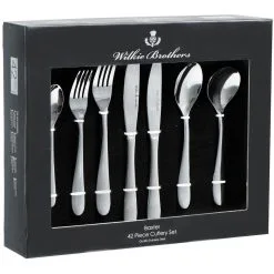 Wilkie Brothers Baxter 42 Piece Cutlery Set