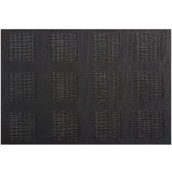 Maxwell And Williams Placemat 45X30Cm Black Squares